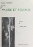 Ralph Parrot et Norbert Casteret - Ombre et silence - Poèmes de "dessous terre".