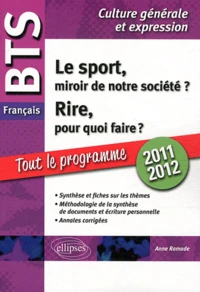 BTS français, épreuve de culture générale et expression 2010-2011