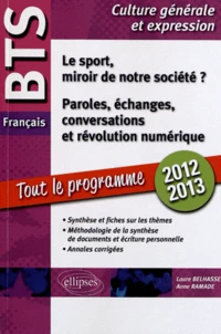 BTS Français, le sport, miroir de notre société ? Paroles, échanges, conversations et révolution numérique