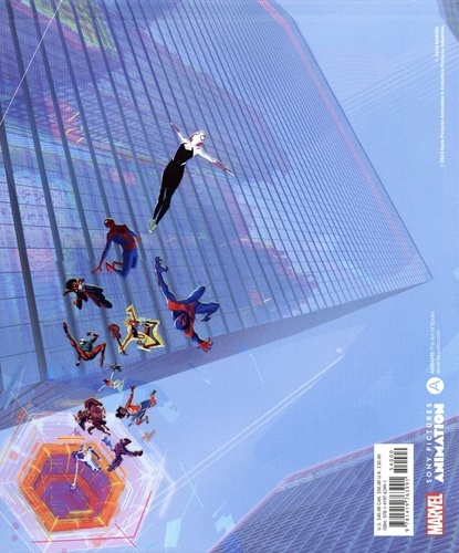 Spiderman Accross the Spider Verse. The art of the movie