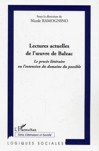 Lectures actuelles d'oeuvres de Balzac 1