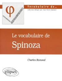 Le vocabulaire de Spinoza