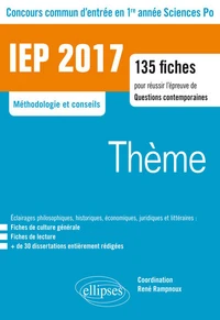 IEP Concours commun d'entrée en 1re année Sciences Po