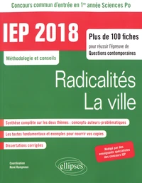 IEP Concours commun d'entrée en 1re année Sciences Po