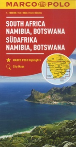  Marco Polo - Afrique du Sud, Namibie, Botswana - 1/2 000 000.
