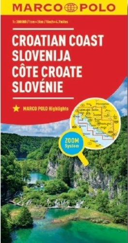  Marco Polo - Côte croate, Slovénie - 1/300 000.