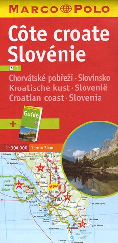  Marco Polo - Côte croate Slovénie - 1/300 000.