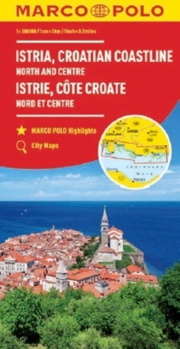  Marco Polo - Istrie, Côte croate Nord et Centre - 1/200 000.