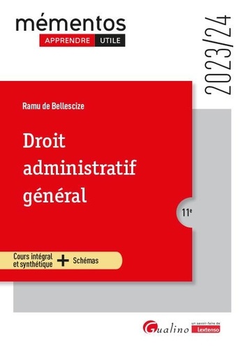 Droit administratif général  Edition 2023-2024