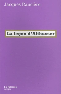 La leçon d'Althusser
