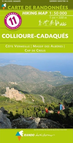  Rando éditions - Collioure-Cadaqués - 1/50 000.