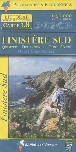  Rando éditions - Finistère Sud - 1/50 000.