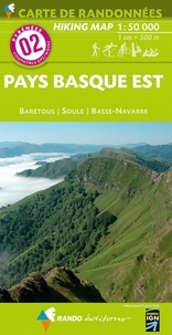  Rando éditions - Pays Basque Est - 1/50 000.