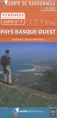 Pays Basque Ouest. 1/50 000