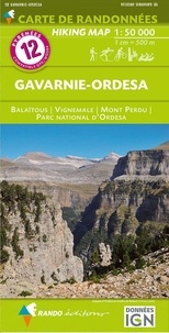  Rando éditions - Pyréenées Gavarnie/Ordesa - 1/50 000.