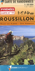  Rando éditions - Roussillon Massif des Albères - Côte Vermeille - 1/50 000.