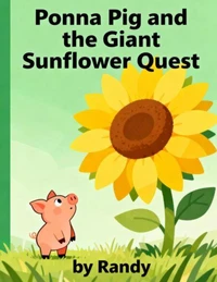 The Pig and the Giant Sunflower