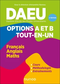 DAEU, prérequis options A et B