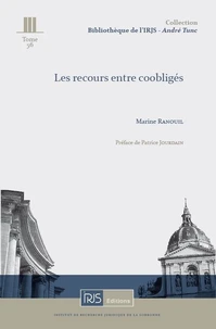 Les recours entre coobligés