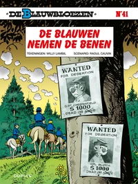 De blauwen nemen de benen