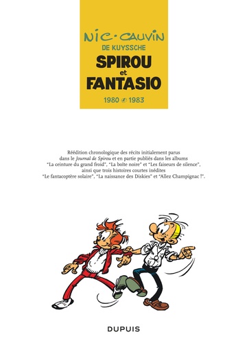 Spirou et Fantasio Intégrale Tome 12 1980-1983