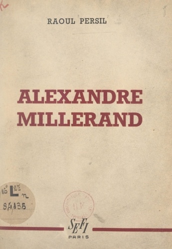 Alexandre Millerand (1859-1943)