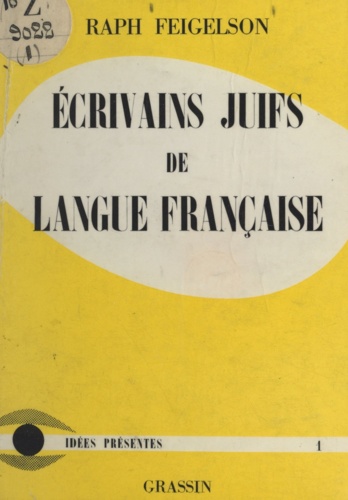Écrivains juifs de langue française