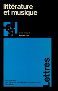Raphaël Célis - Littérature et musique.