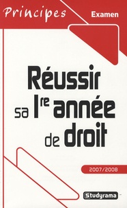 Raphaël Contini et Nathalie Deleuze - Réussir sa première année de droit.