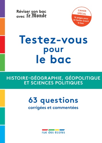 Histoire-Géographie, Géopolitique Sciences politiques Terminale  Edition 2021