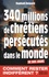 340 millions de chrétiens persécutés dans le monde (de nos jours)