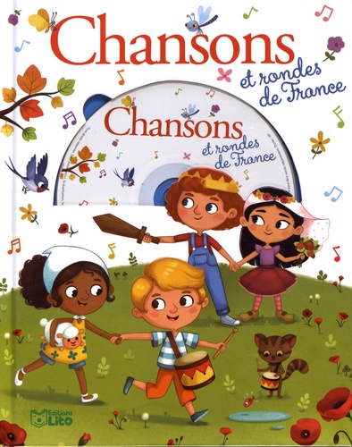 Chansons et rondes de France  avec 1 CD audio