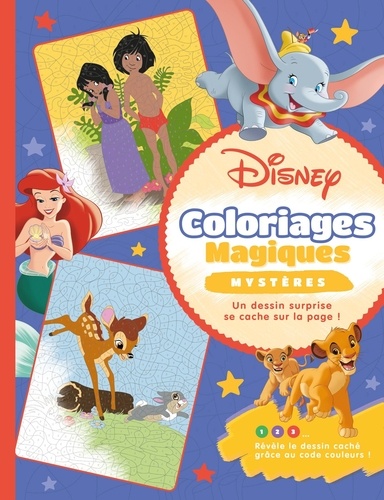 Various Disney. Coloriages Magiques - Mystères