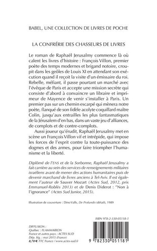 La confrérie des chasseurs de livres