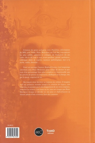 L'oeuvre de Peter Molyneux. Les trois (vis)âges d'un créateur