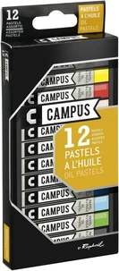 12 pastels à l'huile Campus