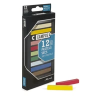Boite 12 pastels secs