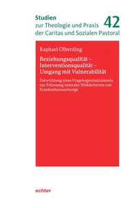 Beziehungsqualität – Interventionsqualität – Umgang mit Vulnerabilität