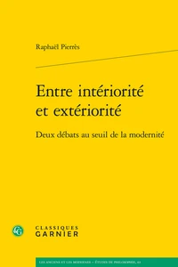 Entre intériorité et extériorité
