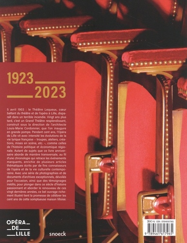 Une maison d'opéra au XXe siècle. Opéra de Lille, 1923-2023