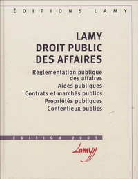 Lamy Droit public des affaires