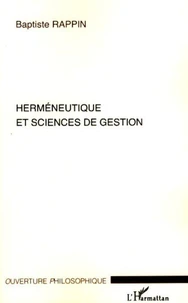 Hermeneutique et sciences de gestion