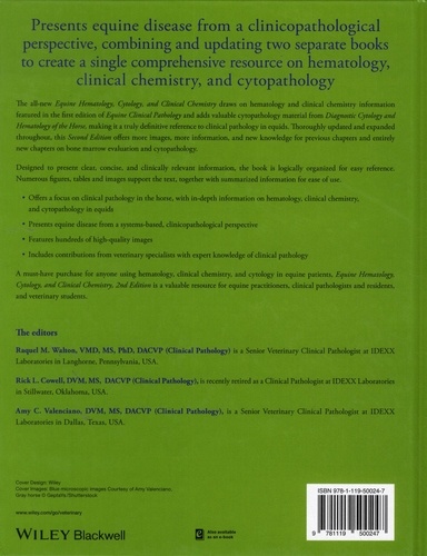 Equine Hematology, Cytology, and Clinical Chemistry 2nd edition