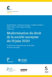 Modernisation du droit de la société anonyme du 19 juin 2020