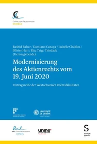 Modernisierung des Aktienrechts vom 19. Juni 2020