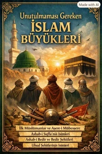 Unutulmaması Gereken islam Büyüklerinin isimleri