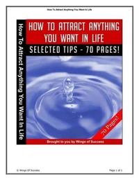 How to attract anything you want in life