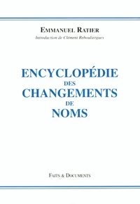 Encyclopédie des changements de noms