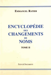 Encyclopédie des changements de noms