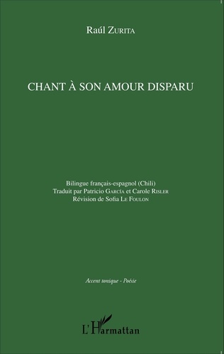 Chant à son amour disparu